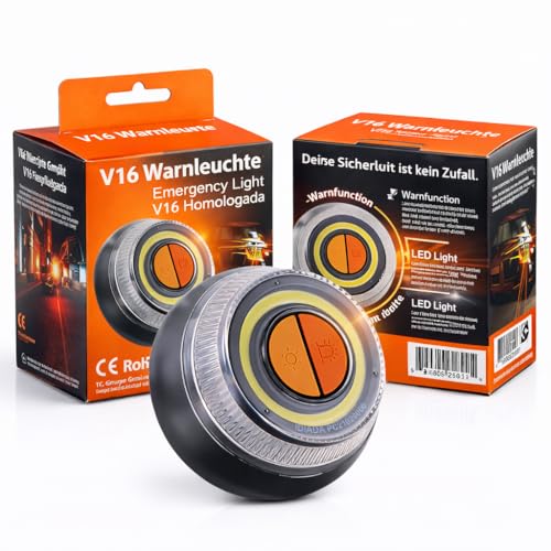 TK Gruppe Timo Klingler Warnleuchte V16 - IDADA 21020060 - EU Zulassung - Auto & PKW - Warndreieck & Pannendreieck 2026