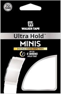 Ultra Hold Mini Tab, Double Sided Tape WKR-UHT-M-2PK Custom 72 Count (Pack of 2)