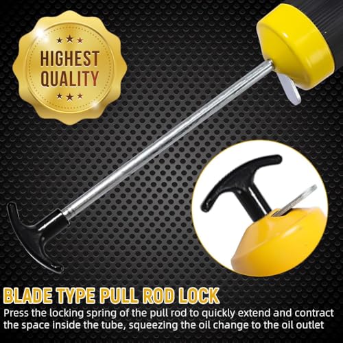 Image of Heavy Duty Grease Gun Kit-Professional Hand Lever Grease Pump with Flex Hose,Rigid Pipe,Coupler Sharp Nozzle,10000 PSI High Pressure Grease Applicator for Automotive,Tractor,Harvester & Industrial Use