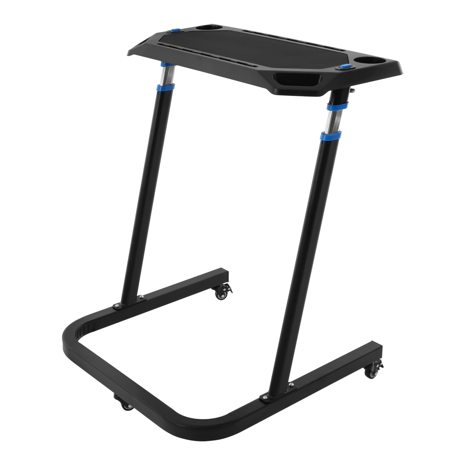 Fahrrad Schreibtisch Höhenverstellung Laufbandtisch Fitnesstisch mit Rollen
