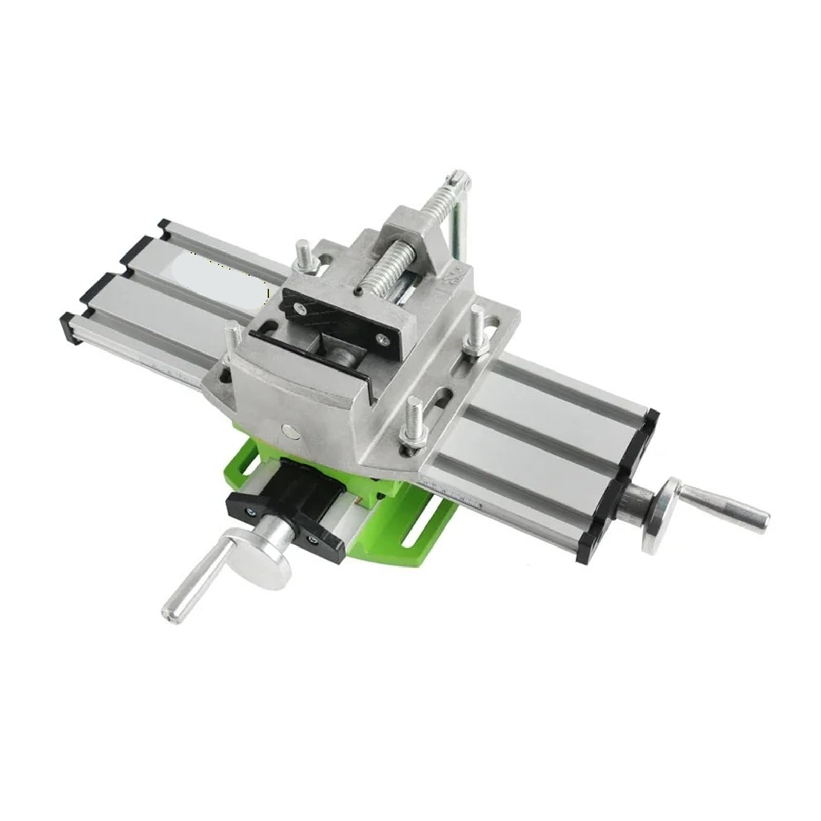 Mini torno multifunción, fresadora, banco, tornillo de banco, mesa de trabajo con eje de coordenadas bidireccional XY(B)