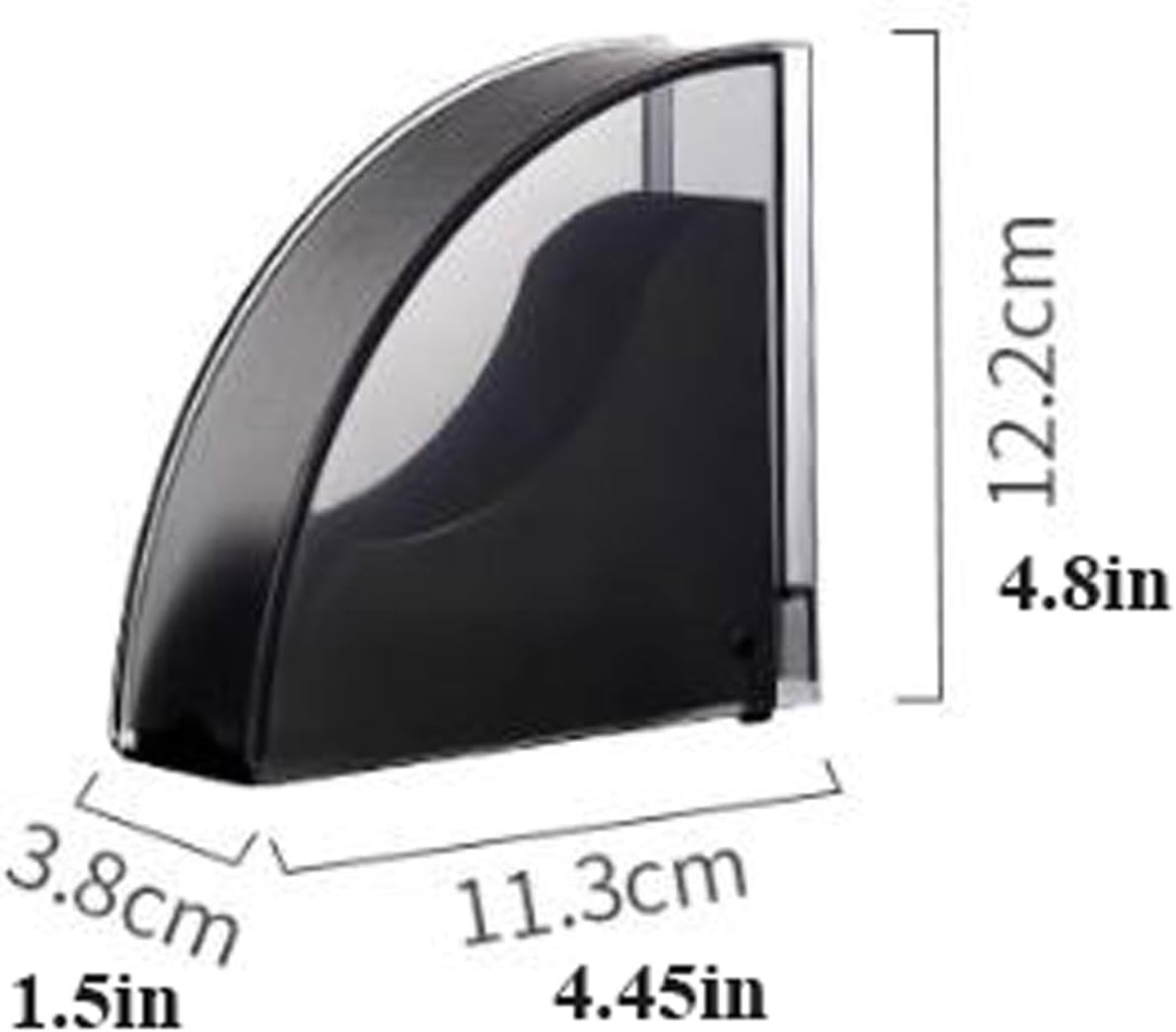 Coffee Filter Holder Coffee Filter Paper Holder Storage Box, Coffee Filter Paper Dispenser Rack with Dustproof Cover for V60 V01 and Cone Coffee Filters Coffee Paper Storage Rack