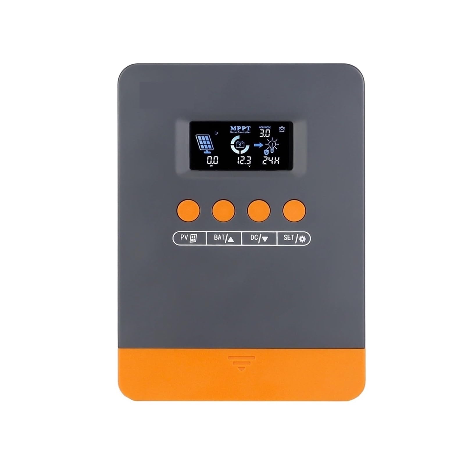 Solar Charge Controller, 25A 35A 45A MPPT Solar Charge Controller 12V 24V Auto 100V Panel Intelligent Regulator -acid/Lithium Battery(MPPT 25A)