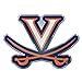 FANMATS University of Virginia Heavy Duty Aluminum Color Emblem, One Size