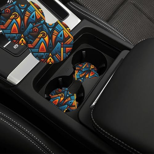 Portavasos para carro universal 2 piezas de neopreno miniatura 1
