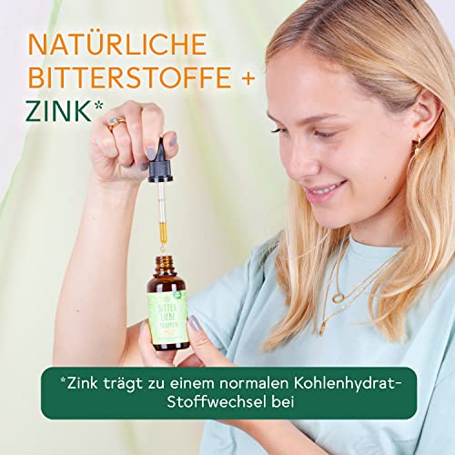 BitterLiebe - Bittertropfen ohne Alkohol - nach Hildegard von Bingen - das Original aus Die Höhle der Löwen - hochdosierte Bitterstoffe Tropfen alkoholfrei 4