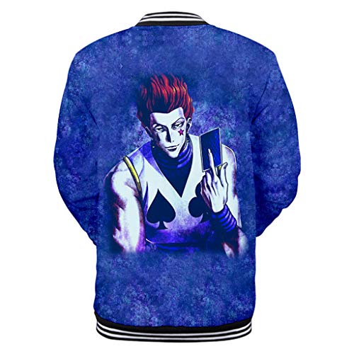 Novo moletom com capuz Hisoka Gon Killua Kurapika Cosplay Hunter x Hunter Anime, casaco masculino, H