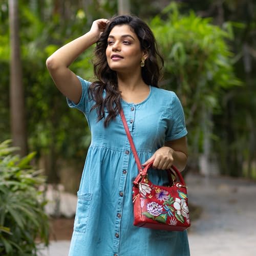 Image of Anuschka Satchel with Crossbody Strap-708