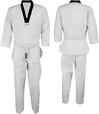 Taekwondo GI Suit - BJJ Gi for Adult & Kids - Brazilian Jiu Jitsu Gi White Taekwondo for Kids & Adult