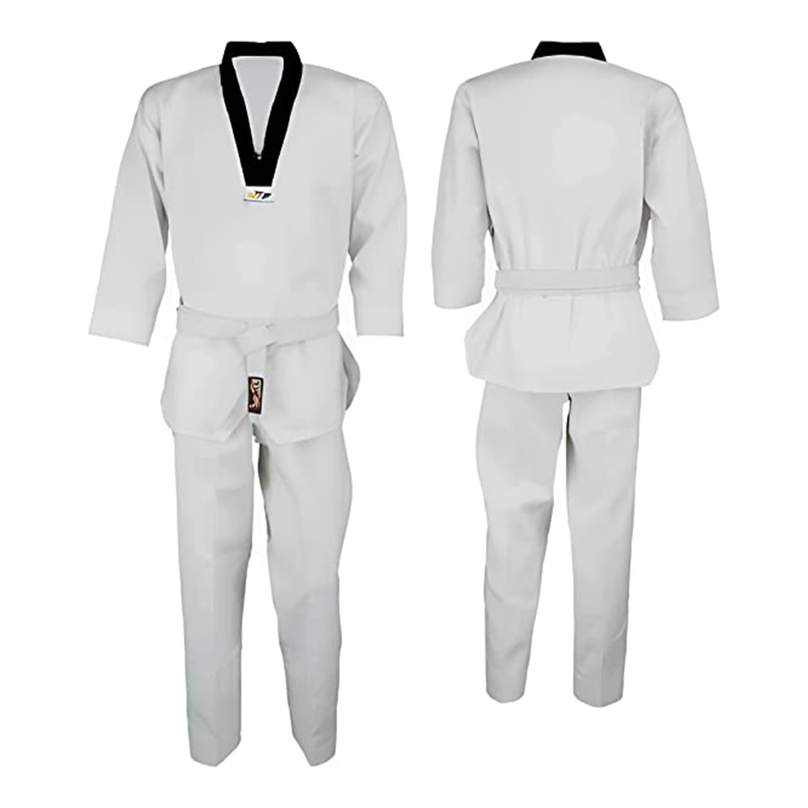 SPALL PRO US Taekwondo GI Suit - BJJ Gi for Adult & Kids - Brazilian Jiu Jitsu Gi – White Taekwondo for Kids & Adult