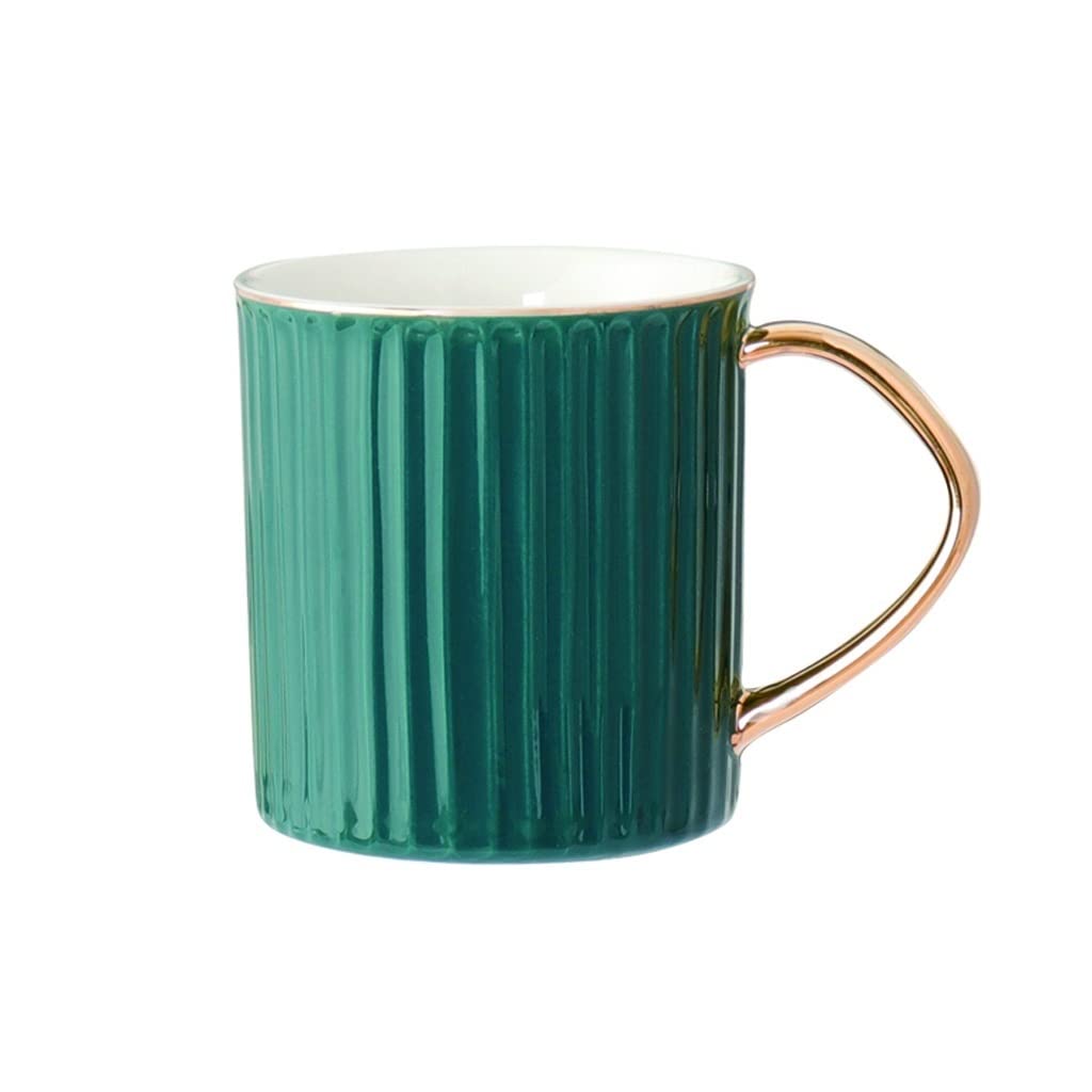 Kubek do picia Kubek ceramiczny Kubek do kawy w paski Filiżanka do kawy o dużej pojemności Kubek na wodę Kubek biurowy Śniadanie Kubek do mleka Kubek do kawy