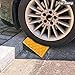 foriy Rubber Curb Ramp 2'' Driveway Ramp 1 Pack Heavy Duty Car w/4 Expansion Screws Loading Rubber Ramp for Cars Forklifts Trucks Motorcycle Wheelchairs 39''(L) X6''(W) X2''(H)