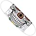 Popfunk Sugar Skull 1-Ply Reusable Face Mask Covering, Unisex
