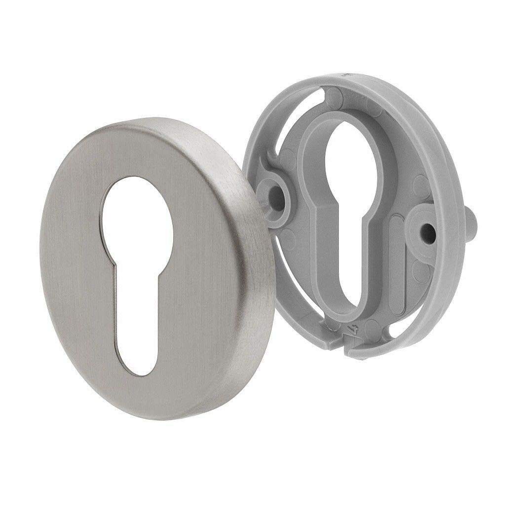 Hoppe - Maniglia E Serratura, Acciaio Inox, Cilindro Per Profilo