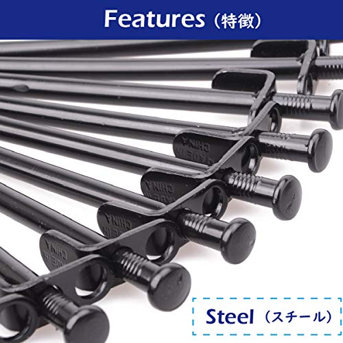 JEELAD ペグ 鍛造ペグ ステーク キャンプ設営用具 8本セット 収納袋付 アウトドキャンプ用 (スチールペグ - 20cm - 8本) 4枚目