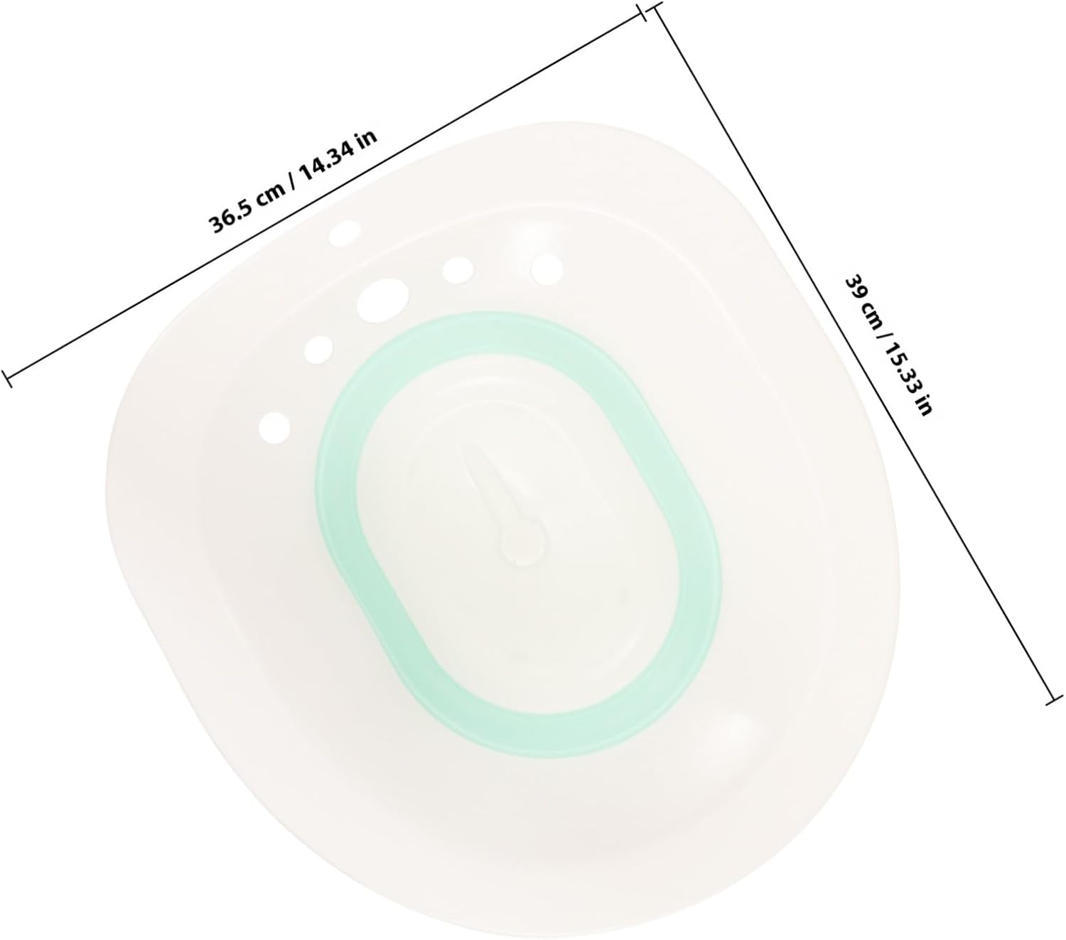 Ipetboom Foldable Sitz Bath: Perineal Soak Tub for Pregnancy Hygiene and Post-Surgery Recovery - Easy to Store and Clean Personal Hygiene Kit