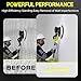 Drywall Sander, Popcorn Ceiling Removal Tool with 7 Variable Speed 800-1800RPM, 2026 Upgraded 8-Amp Drywall Sander with Vacuum Dust Collector with 12pcs Sanding Discs, Extendable Handle, LED Light
