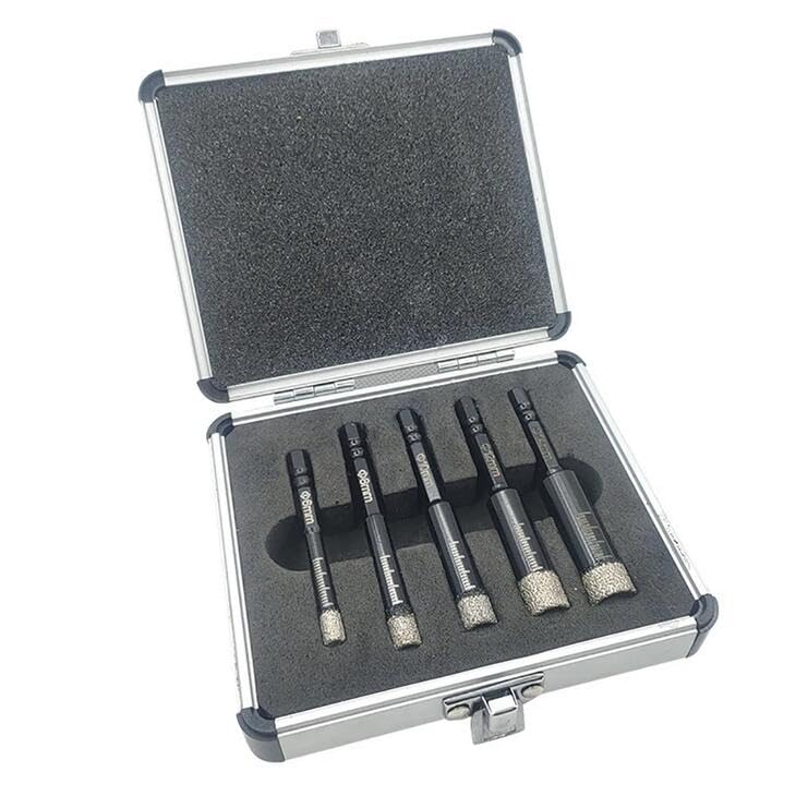 Set de 5 Brocas para Azulejos con Mango Hexagonal miniatura 6