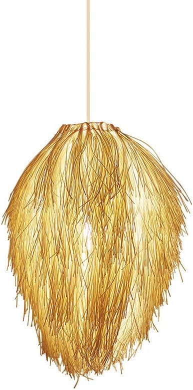 Lampe suspendue bambou style chinois moderne lustre Tatami E27