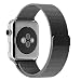 Apple Watch Band, JETech 42mm Milanese Loop Stainless Steel Bracelet Strap Bands - Black