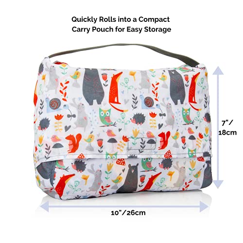 Suessie Shopping Cart Cover and High Chair Cover, Forest Animals
