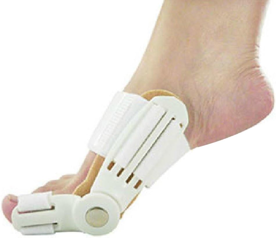 Foot and Bone Orthosis Foot Support Toe Separators Thumb Corrector Hallux Valgus Orthosis Bunion Pad Pedicure Tools Portable Massage Protective Posture Day and Night Use