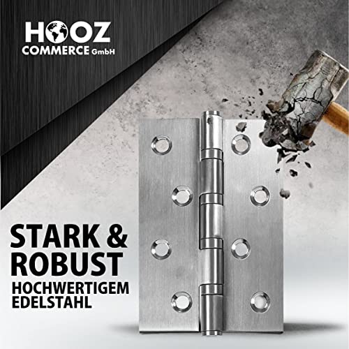 Euro Tische 2 pezzi Cerniere in Acciaio inox per