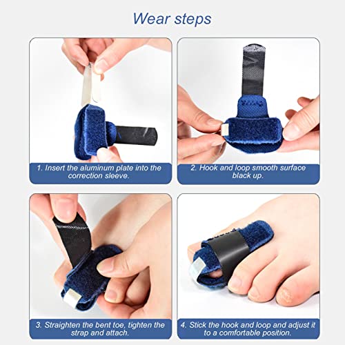 Hammer Toe Corrector Strap Recovery Ergonomic Breathable Claw Toe Fixation Corrector Strap M Hammer Toe Straightener Hammer Toe Corrector Toe Corrector