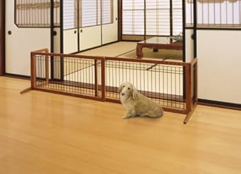 Amazon.co.jp: リッチェル ペット用 木製おくだけゲート ワイド