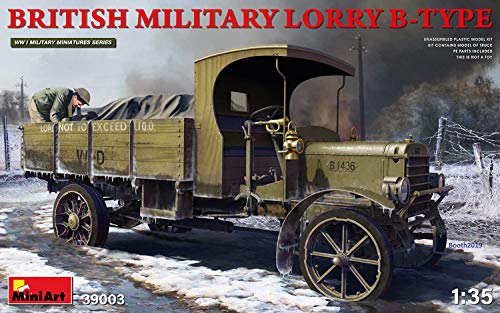 Kit Maquette Camion Militaire Type B WWI Mini Art 39003 au 1:35 en plastique à assembler
