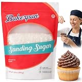 Bakerpan Sanding Sugar for Baking & Cookie Decorating - 16 Ounces Sparkling Sugar...