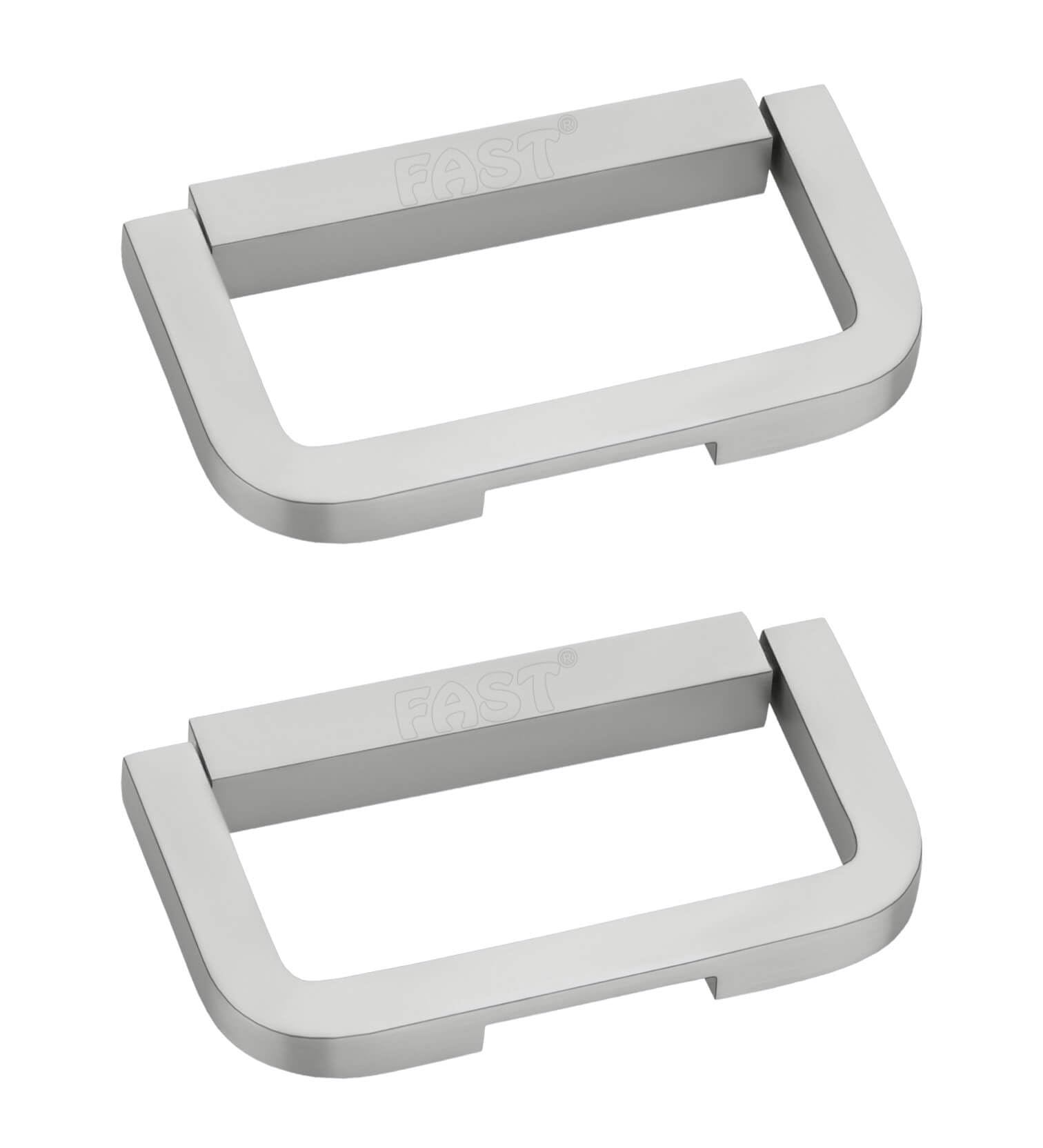 FAST Pk01 Square Solid Stainless Steel 3Inch Furniture Cabinet Drawer Chest Pull Handle And Bed Storage Drawers Box Handles 2Pcs (Ss Silver Matte) (B07N78GVV7) Amazon Price History, Amazon Price Tracker