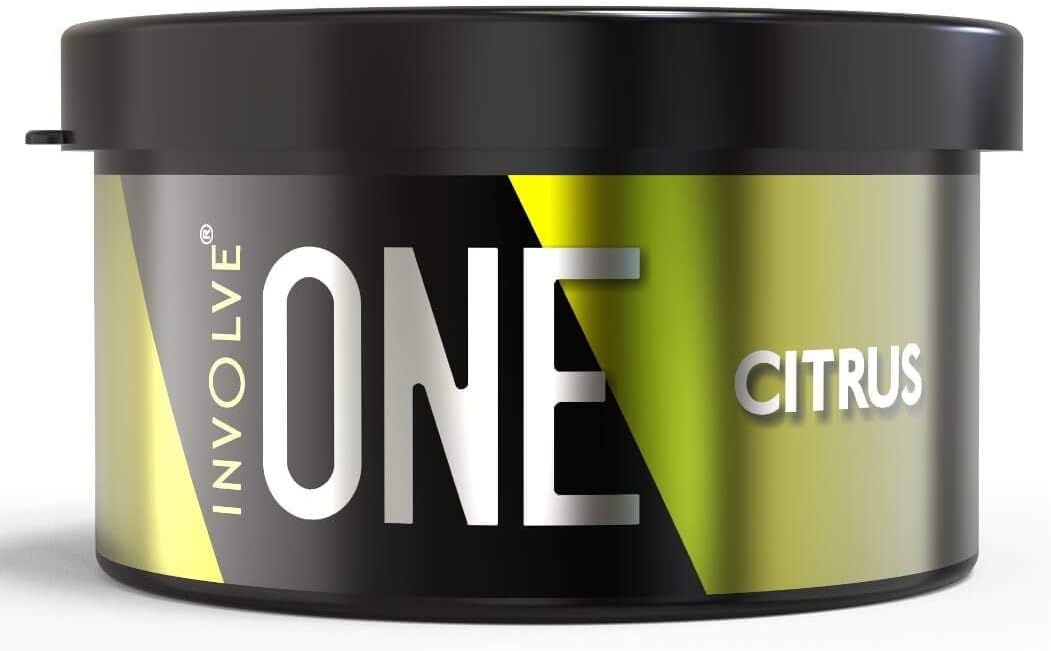 Involve Your Senses One Citrus Car Perfume,Strong Fiber Air Freshener to Freshen'up Your Car - IONE02-40g | Long lasting fregrance | Car accessories interior | car fresheners