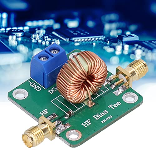 Rf Bias Tee Module Eujgoov 0.2‑180Mhz Frequency Dc Feeder Signal Filter With Sma-K Connector For Radio Antenna #TOP5
