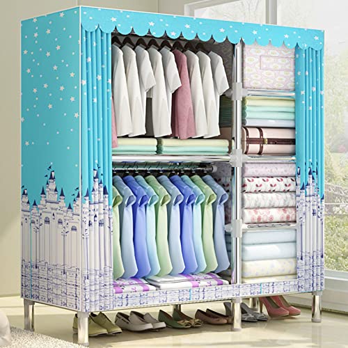 Dressing en toile modulable pour optimiser la chambre ou le studio - 3