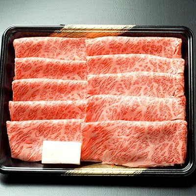 Amazon 丹精込めて育て上げた最高級の黒毛和牛 小形牧場牛肩ロース薄切り 前沢牛オガタ 岩手県 前沢牛オガタ 牛肉 通販
