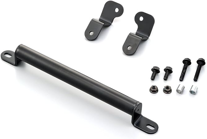 Amazon デイトナ バイク用 クランプバー マルチマウントバーfe ブラック マスターシリンダークランプ取付穴利用タイプ クロスカブ 13 19 マウントステー ホルダー 車 バイク