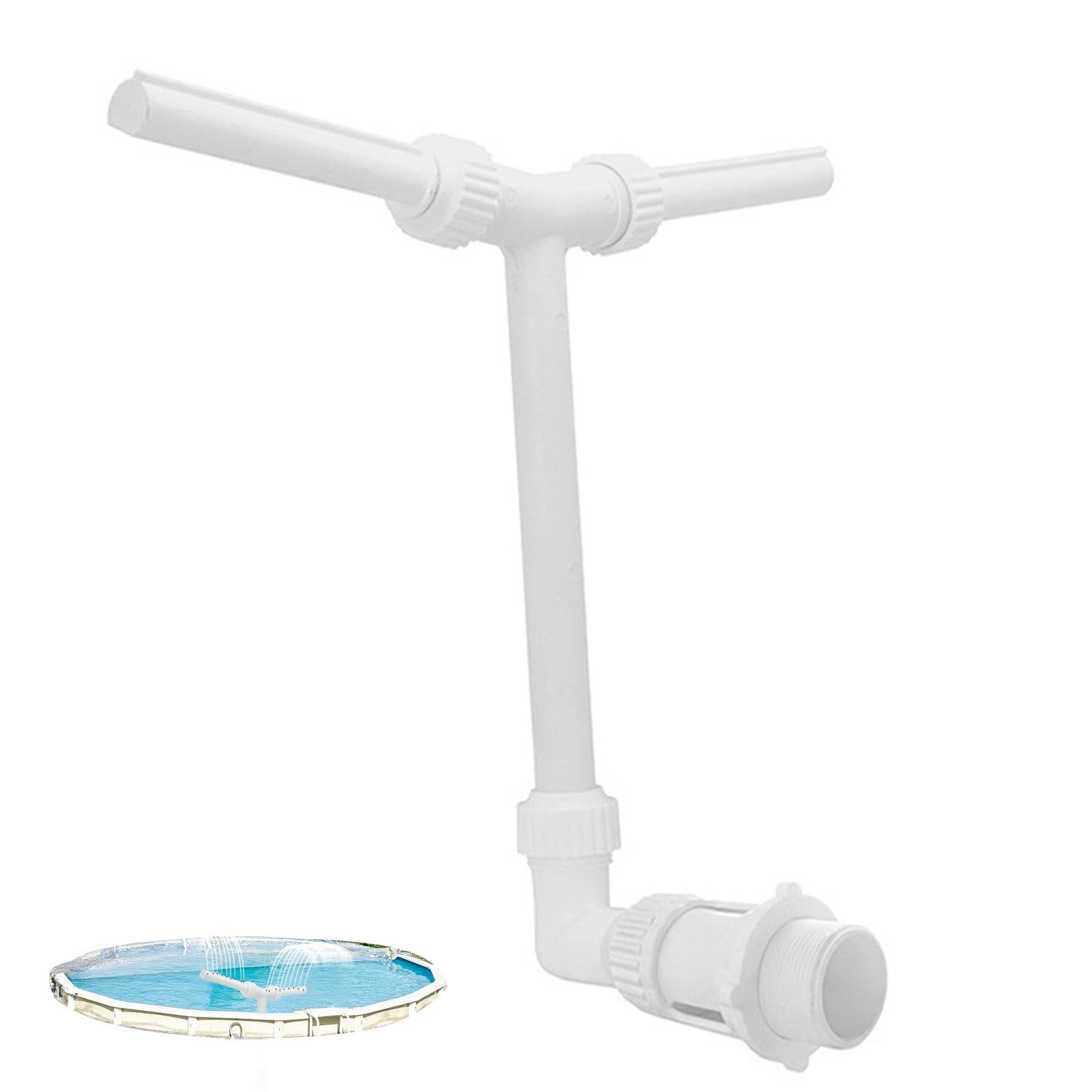 Rociador de fuente para piscina,Fuente rociadora para piscina | Fuente de piscina enterrada,Fuente de piscina duradera sobre el suelo, decoración de piscina para aspersor de jardinería, se adapta a la