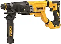Dewalt Martelo Perfurador e Rompedor Demolidor a Bateria, SDS Plus 1 1/8 Pol MAX* XR, Ferramenta Potente e Durável para Construção e Reforma, Modelo DCH263B, 20V