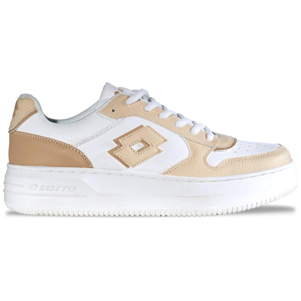 Lotto Women Paliot Pf Lr Sneaker, Sand-Beige, 9 UK