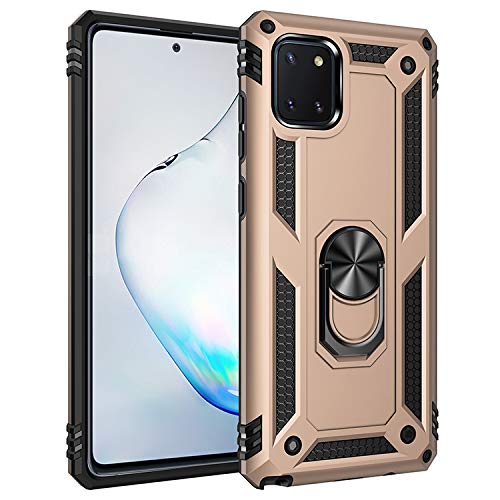 BestST Coque pour Samsung Note 10 Lite/Galaxy A81/Galaxy M60S, Protecteur d'écran [Antichoc Armor] Double Couche Hybride Ultra Armure Housse Étui de Protection...