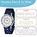 ertt EasyRead Kids Time Teacher Watch - Kids Gifts - Watches for Boys & Girls - Children's Watch Analogue - Kids Watches for Boys Ages 5-7 - Learn to Tell The Time - 3 Step Educational Watch