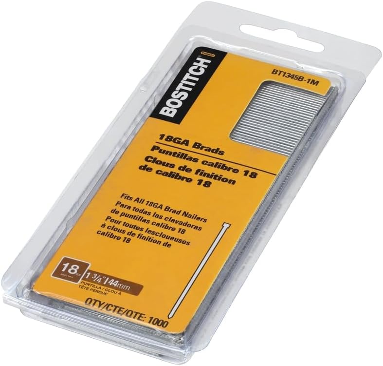 Bostitch Stanley BT1345B 1-3/4" Brad Nails 2,000 Count