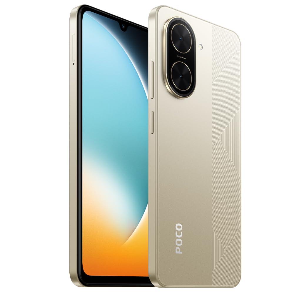 Smartphone Xiaomi Poco C71 Ouro 4G 4GB RAM 128GB ROM | Amazon.com.br