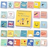 ReliThick 10 Pieces Funny Desk Signs 30 Pages Office Desk Accessories Different Fun and Flip Over Messages Desktop Flip Book Fun Messages Calendar for Office Gifts Desk Accessories