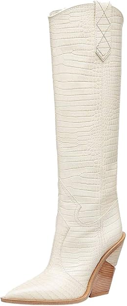 Amazon.com: ARQA Botas vaqueras hasta la rodilla para mujer, vaqueras, botas  de pantorrilla ancha, tacón de cuña para vaqueras, botas de combate : Ropa,  Zapatos y Joyería