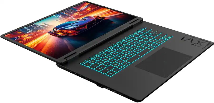 Image of GIGABYTE A16 Gaming Laptop, 2025, 16 inch 1920x1200 165Hz, Intel 10-Core i7-13620H, NVIDIA GeForce RTX 4050 6GB, 24GB DDR5, 1TB SSD, Win11 Pro, Backlit KB, Wi-Fi 6E, BT 5.2, 720p HD Camera, Black