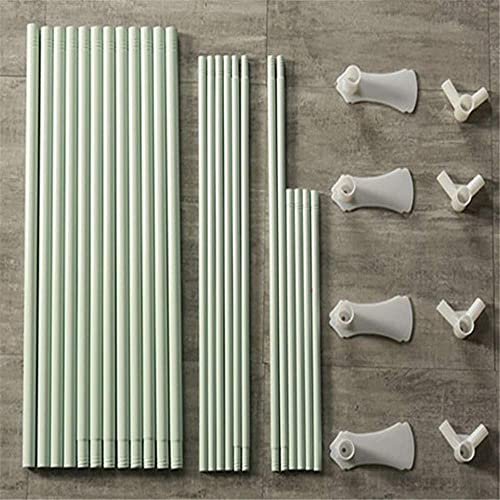 Cortina para poste de 4 esquinas y soporte para mosquitera de metal estable 3