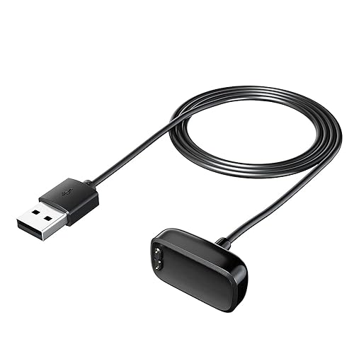 Miniatura 8 de TUCANA Compatible con Fitbit Charge 6  Charge 5  Luxe Cable de carga, soporte de carga USB de repuesto para reloj inteligente para Charge 6  Charge