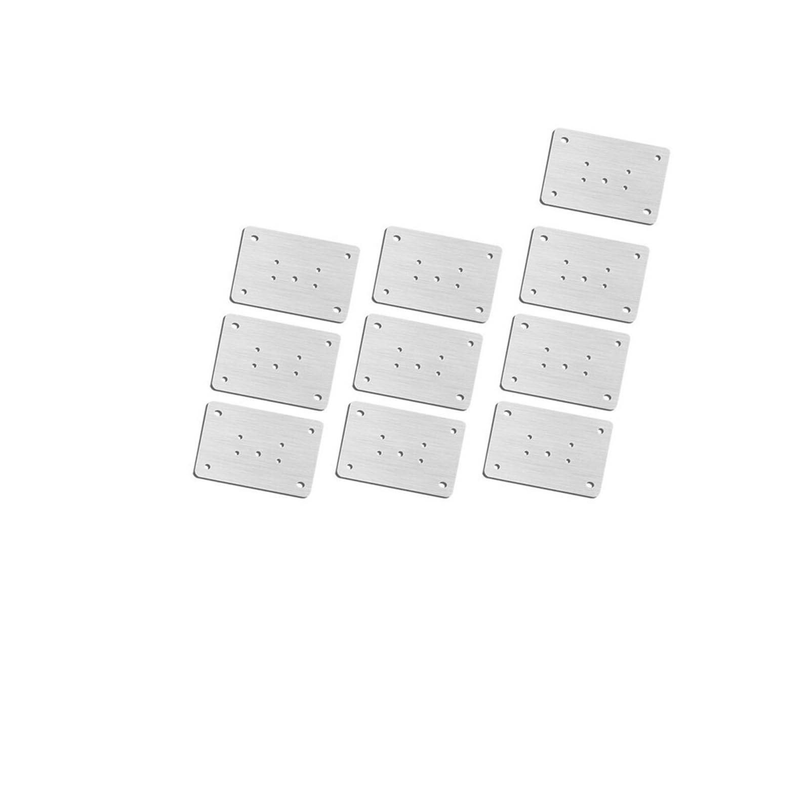 Jinfeuge 10Pc B Stainless Steel Household Hardware Hinge